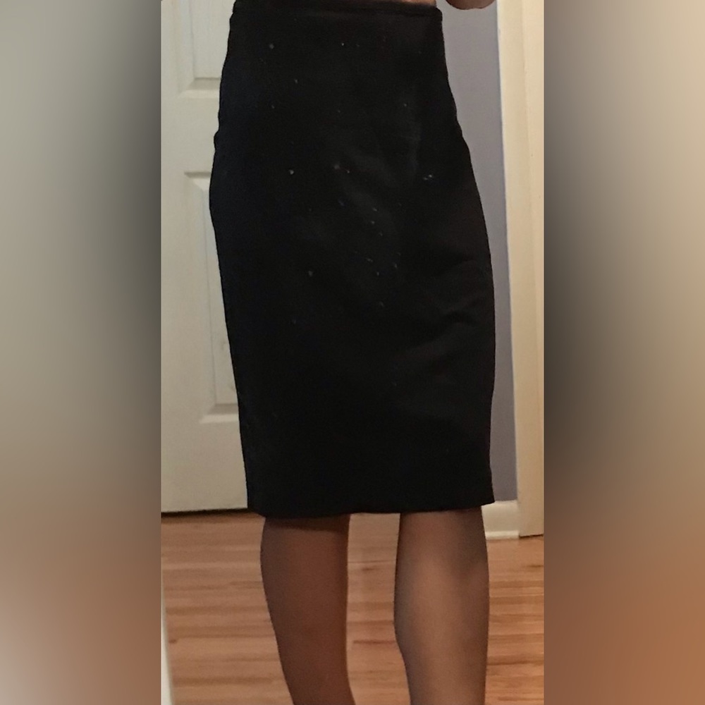 The Limited Black Pencil Skirt, Stretchy Size 2